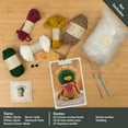 thumbnail image 2 of CraftBud Beginner Crochet Kit, Amigurumi Stuffed Animal Kit with Step-by-Step Video Tutorials, Arts & Crafts for Kids and Adults, Dale The Duck, 2 of 7
