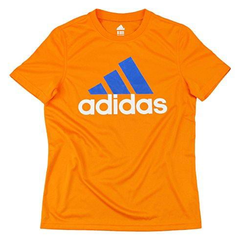 blue and orange adidas t shirt