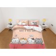 thumbnail image 2 of Have A Nice Day, Ropa de Cama Gato, Ropa de Cama para Niños Pequeños, Juego de Funda Nórdica Infantil, Regalo para, 2 of 4