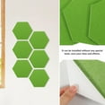 thumbnail image 4 of USHOBE 12Ud Azulejos De Fieltro Hexágono Para Pared Y Memo Organizador Para Casa, 4 of 6