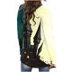 thumbnail image 3 of ICHUANYI Clearance Women's Fashion Halloween Printed Long Sleeved Cardigan Jacket Tops(Khaki, XXL) ICHUANYI WER2023081511466, 3 of 5
