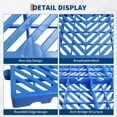 thumbnail image 4 of Accreate Interlocking Plastic Storage Pallets, 12 Pcs Heavy Duty Floor Pallets With Breathable Grids, Waterproof Construction And 2000 Lbs Capacity For Indoor And Outdoor Organization, 4 of 7
