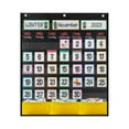 thumbnail image 3 of Black Calendar Pocket Chart, Teaching Calendar, 51cmx60cm, Monthly Complete Education Wall Calendar, Classroom Organized Chart for Homeschool, 3 of 6