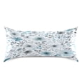 thumbnail image 2 of Satin Pillowcase Home Luxury Envelope Pillowcases Soft And Smooth Watercolor Gray Flower, 2 of 6