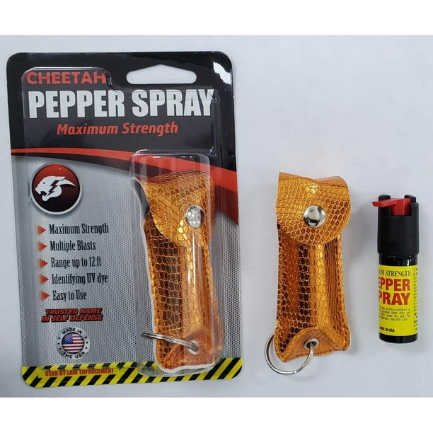 CHEETAH PEPPER SPRAY ORANGE SNAKE