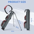 thumbnail image 6 of Sturdum Lightweight Golf Stand Bag, Portable Par 3 Carry Bag with Insulated Cooler Pocket, Durable Golf Bag for Driving Range, Pitch & Putt & Executive Courses, 6 of 8