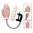thumbnail image 4 of Herramienta de práctica flexible modelo maniquí de mano práctica de entrenamiento de Arte de uñas de silicona Con soporte 02 Yuyangstore Manos de práctica de uñas, 4 of 8