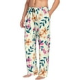 thumbnail image 2 of Disketp Cute Flower Men'S Pajama Pants - Ultra Soft Fleece Sleep And Lounge Pants (Size: S-Xxl), 2 of 9