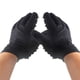 thumbnail image 4 of Vogacara 1 Uds. Guantes de esponja para peluquero, guantes para rizos de pelo Afro, cepillo giratorio para pelo negro, herramienta de bobina para rizos de Cuidado del cabello Vogacara  CE007103-00, 4 of 6