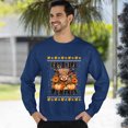 thumbnail image 3 of Christmas Sweatshirt, Hay There Pumpkin Highland Cow Sweatshirt, Funny Rustic Fall & Autumn Crewneck, Farm Animal & Pumpkin Patch Apparel, 3 of 5