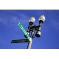 thumbnail image 2 of Flaherty, Dennis 32x23 White Modern Wood Framed Museum Art Print Titled - Washington, DC Historic Pennsylvania Ave Sign, 2 of 4