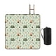thumbnail image 2 of Manta de picnic para exteriores de 78,74 x 78,74 pulgadas, bonita alfombra de juego impermeable para picnic Patrón de tienda de campaña, 2 of 8