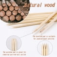 thumbnail image 4 of 400PCS Orange Wood Sticks for Nails, 4.5 inch Cuticle Pusher Remover Sticks Manicure Pedicure Tool, 4 of 5