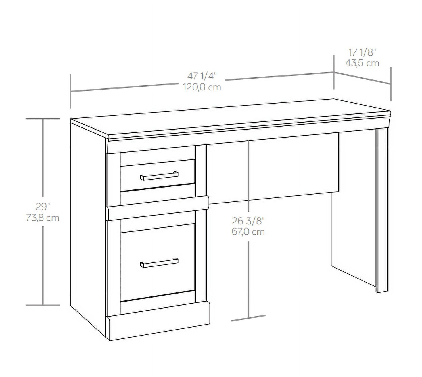 Better Homes & Gardens Glendale Transitional Desk, Rustic Gray