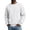 White, variant on hotojiny Men's Lightweight Sweatshirts with Pocket Loose Fit Crew Neck Pullover Comfortable Windproof Fall Shirt(White,X-Large)