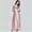 Pink, variant on LMLYSoH Women Satin Long Nightgowns Silk Lace Sexy Lingerie Sleeveless Deep V Nightdress Sleepwear
