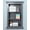 Dark Gray Beadboard, variant on Fox Hollow Furnishings 14x24 Elliot Craftsman Recessed Wood Wall Niche Insert Shelf - NO MDF - White Plain Back