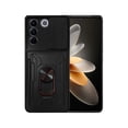 thumbnail image 1 of Funda con Anillo y Tarjetero Card Slot Bumper para Vivo V25e 5G/ V27e 4G, 1 of 5
