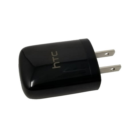 Oem Ac Plug Adapters - HTC OEM U250 USB AC Travel Charger Adapter Power Plug for Smartphones - Black