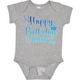 thumbnail image 3 of Inktastic Blue Happy Birthday Daddy Boys or Girls Baby Bodysuit, 3 of 5