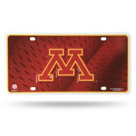 - Minnesota Golden Gophers Metal License Plate