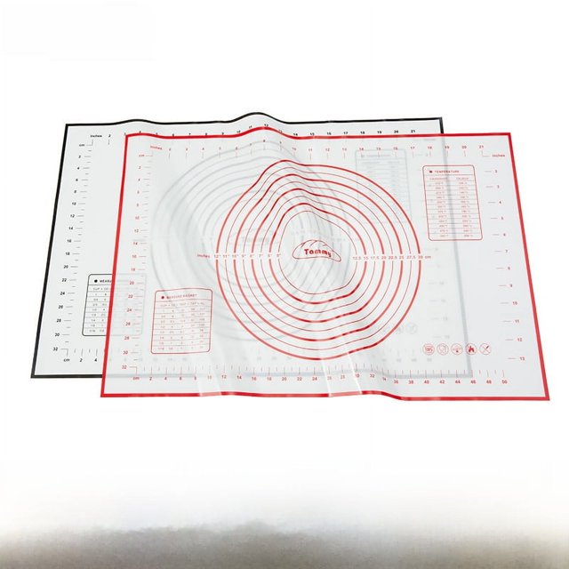 Alfombrilla de silicona para amasar, alfombrilla para amasar, panel para amasar, utensilios y paneles antiadherentes para hornear de gran tamaño para el hogar y almohadillas faciales