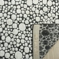thumbnail image 4 of SAFAVIEH Mirage Xanthia Geometric Area Rug, Charcoal/Cream, 8' x 10', 4 of 8