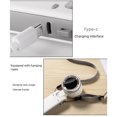 thumbnail image 4 of Ventilador Portátil Hands Recargable Turbo 5 Velocidades Cuello () Blanco, 4 of 7