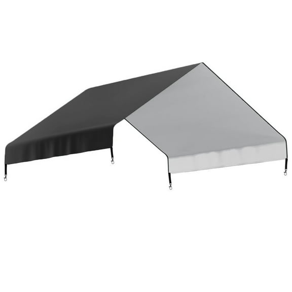 Spacious Outdoor Metal Chicken Coop With Secure Lock & Weather Protection Cover