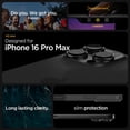 thumbnail image 2 of Funda Spigen Ultra Hybrid Frost Negra para iPhone 16 Pro Max, 2 of 8