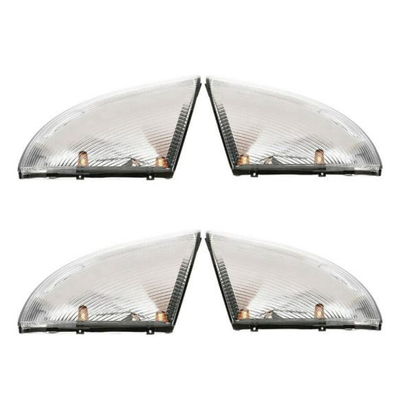 2 Pair Rearview Mirror Light Turn Signal Lamp for Ram 1500 2500 3500 4500 5500 2014-2018 68232479AA 68232478AA
