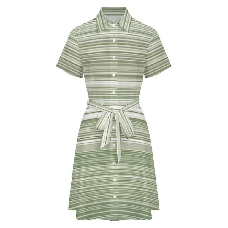 linen beach dress with sleeves Alix Linen Shirtdress main image 0