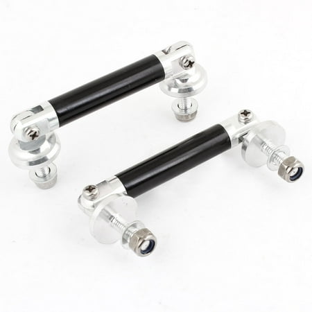 Car Auto Dashboard Assist Handle Grip Grab Bar Silver Tone Black 2