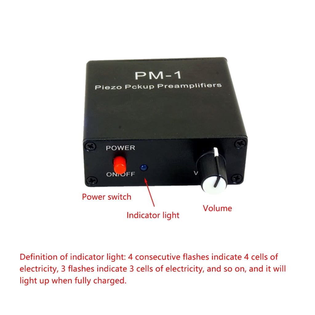 RYUJNDK Auditory Amplifier with Adjustable Sound TYPE C DC5V High Impedance Charging Preamplifier Circuit Enhances
