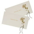 thumbnail image 1 of Milisten 2Pcs White Paper Thank You Cards Blank Inside Wedding and Small Business Notes, 1 of 8