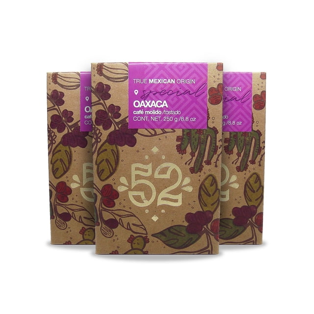 Café Artesanal 52 SPECIAL Oaxaca Pack de 3 - Molido