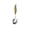 D, variant on Leeye Feather Design Stainless Steel Dinner Fork, Decorative Table Fork with Sculpted Handle, Elegant Cutlery for Everyday Dining