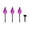Purple, variant on Solar Lights Outdoor Waterproof Flickering Flame Torches Solar Powered Outside Summer Patio Garden Lawn Yard Walkway Pathway Landscape Decorative Stake Lamps,Green