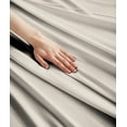thumbnail image 3 of NC Home Bed Sheet Set, Ultra soft microfiber, 4 Pieces, King Sheet Sets, Bone White, 3 of 4