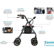 Zoom 22 Rolling Walker - Green - 1 Each / Each - 4222GN