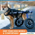 thumbnail image 4 of Walkin' Wheels Dog Wheelchair - Vet Approved - Med to Large Dogs 50 - 69 lbs, 4 of 7