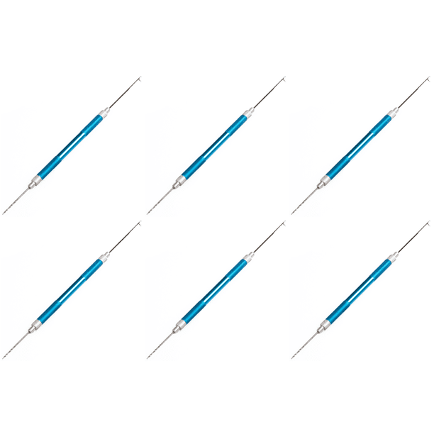 Cebo Aguja Carpa Pesca Aparejo Taladro Pellet Empalme Extractor Herramientas Azul
