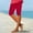 Red, variant on Women's Plus Wide Leg Yoga Pants for Women Petite Short 27 Inseam Flare Leggings for Women Petite Length Women Solid Color Knee Length Pants Summer Leggings Casual Solid Color Comfortable Leggings