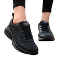 thumbnail image 1 of eczipvz Espadrilles pour Femmes Chaussures de Mode Blanches Lavées et Léopard en Toile à Enfiler, 1 of 4
