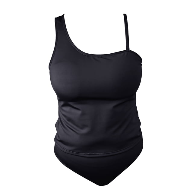 Traje de Baño Tankini Op para Mujer con Tirantes Negro Talla CH, 2 Piezas