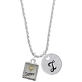 thumbnail image 1 of Delight Jewelry Shadow Box ''Sister'' with Goldtone Heart Silvertone Script Initial Disc - I - Charm Necklace, 20"+3", 1 of 4
