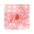 thumbnail image 4 of INSPIRAR CHIC Mujeres 1950s Retro Lunares Chiffon Bufanda, Ligera Suave Sheer Largo Cabeza Envolver Chal Bufandas para Todas las Temporadas 63.0"x19.7" Rosa, 4 of 6