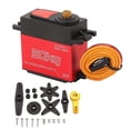 thumbnail image 1 of RC 30KG Servo Respuesta Rápida Aleación de Aluminio 180 Grados Servo Digital Impermeable con Brazo de Metal para RC Coche Barco Robot Rojo YUNYI BRAND  Deportes, 1 of 8