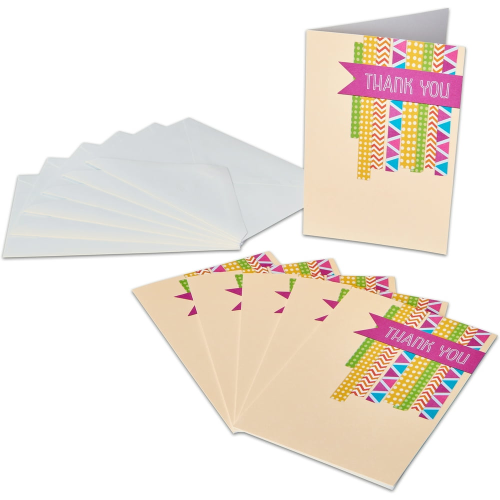 American Greetings Meant So Much Thank You Card Pack, 6ct