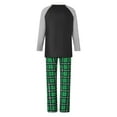 thumbnail image 5 of Meihuid Plus Size Christmas Pajamas for Family 2023,Funny Plaid Family Christmas Pjs Matching Sets Xmas Shirts and Pants Sets, 5 of 10
